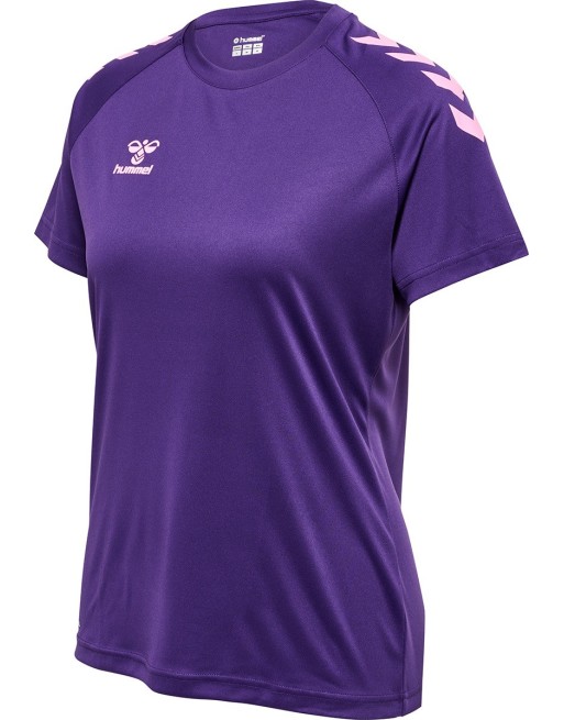 hmlCORE XK CORE POLY TEE  S/S WOMAN / Interlock-Stoff