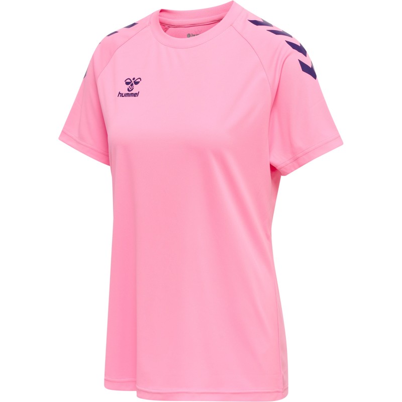 hmlCORE XK CORE POLY TEE  S/S WOMAN / Interlock-Stoff