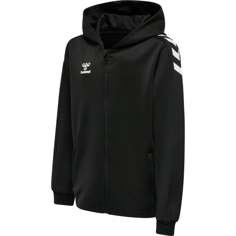 hmlCORE XK POLY ZIP HOOD SWEAT KIDS / Sweatstoff