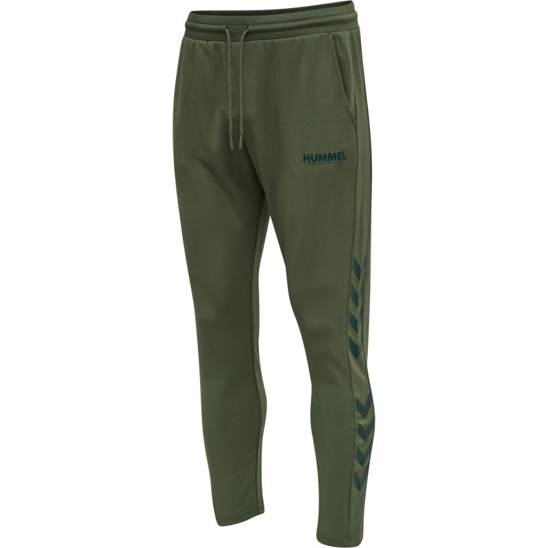 hmlLEGACY POLY TAPERED PANTS / Interlock-Stoff auf Wasserbasis