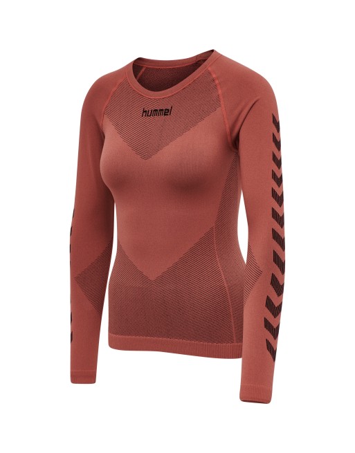 HUMMEL FIRST SEAMLESS JERSEY L/S W / Nahtlose Verarbeitung und körperbetontes Design