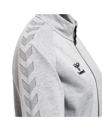 hmlMOVE GRID COTTON ZIP JACKET WOMA