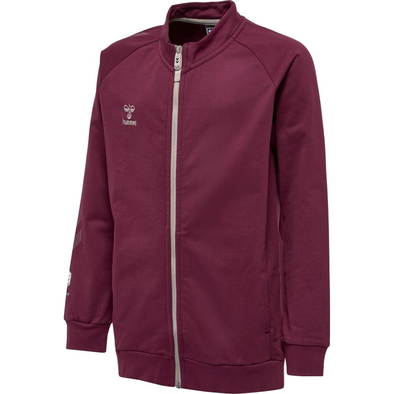 hmlMOVE GRID COTTON ZIP JACKET KIDS