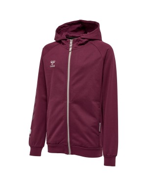 hmlMOVE GRID COTTON ZIP HOODIE KIDS