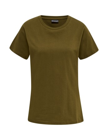hmlRED BASIC T-SHIRT S/S WOMAN / T-Shirt aus Jerseystoff