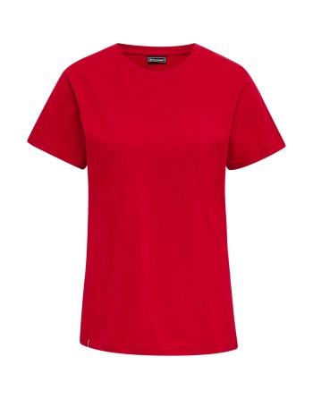 hmlRED BASIC T-SHIRT S/S WOMAN / T-Shirt aus Jerseystoff