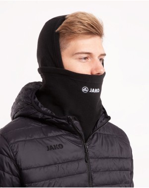 Neckwarmer mit Mütze / Micro-Fleece