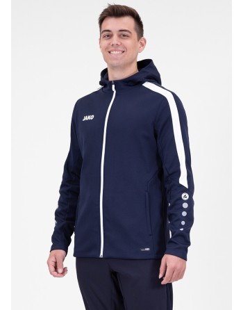 Kapuzenjacke Power / Bonded-Polyester-Fleece