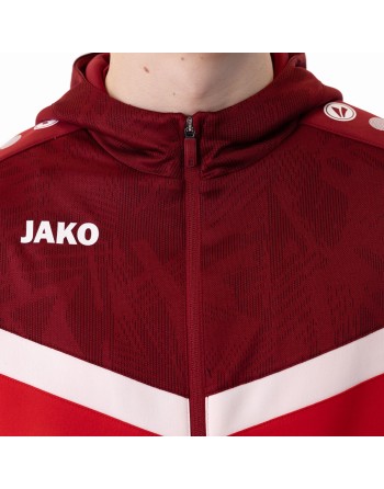 Kapuzenjacke Iconic / Bonded-Polyester-Fleece