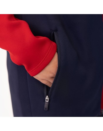 Kapuzenjacke Iconic / Bonded-Polyester-Fleece