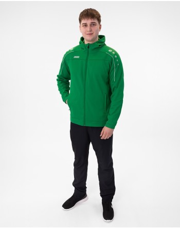 Kapuzenjacke Classico / Bonded-Polyester-Fleece
