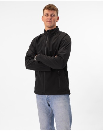 Softshelljacke Team / 92 % Polyester, 8 % Elasthan
