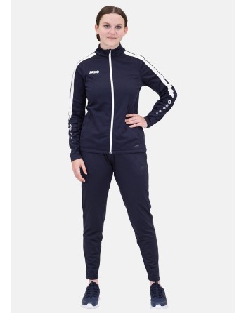 Polyesterjacke Power / Matt-Polyester-Tricot