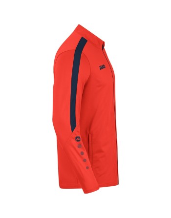 Polyesterjacke Power / Matt-Polyester-Tricot