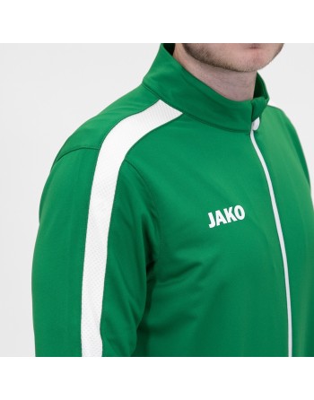 Polyesterjacke Power / Matt-Polyester-Tricot