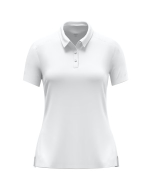 Polo Uni Damen / Polyester-Piquet