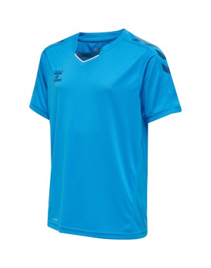 hmlCORE XK POLY JERSEY S/S KIDS / Interlock-Stoff