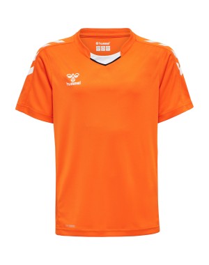 hmlCORE XK POLY JERSEY S/S KIDS / Interlock-Stoff