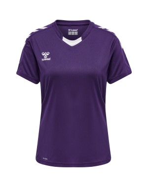 hmlCORE XK POLY JERSEY S/S WOMAN / Interlock-Stoff