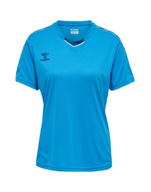 hmlCORE XK POLY JERSEY S/S WOMAN / Interlock-Stoff