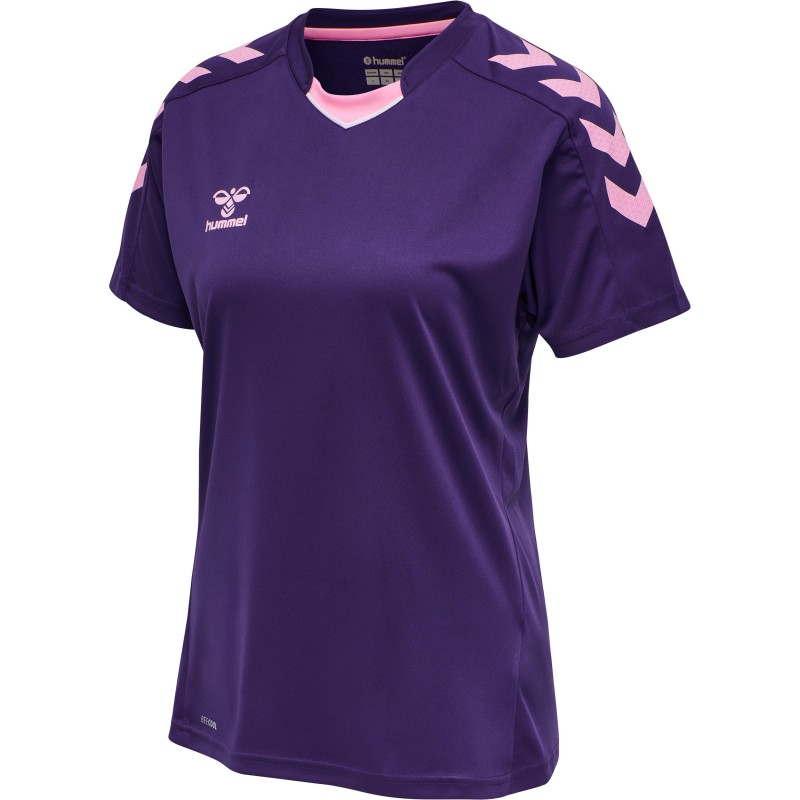 hmlCORE XK POLY JERSEY S/S WOMAN / Interlock-Stoff
