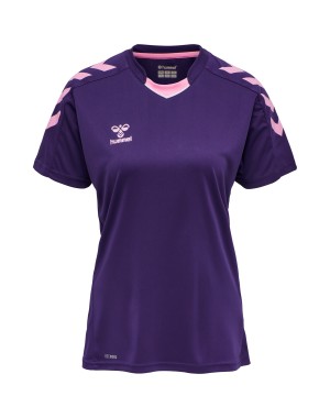hmlCORE XK POLY JERSEY S/S WOMAN / Interlock-Stoff