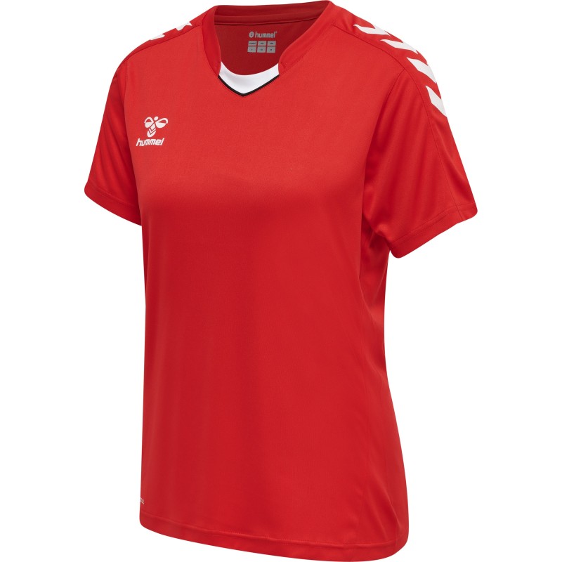 hmlCORE XK POLY JERSEY S/S WOMAN / Interlock-Stoff
