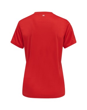 hmlCORE XK POLY JERSEY S/S WOMAN / Interlock-Stoff