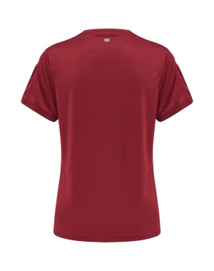 hmlCORE XK POLY JERSEY S/S WOMAN / Interlock-Stoff