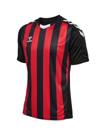 hmlCORE XK STRIPED JERSEY S/S / Interlock-Stoff