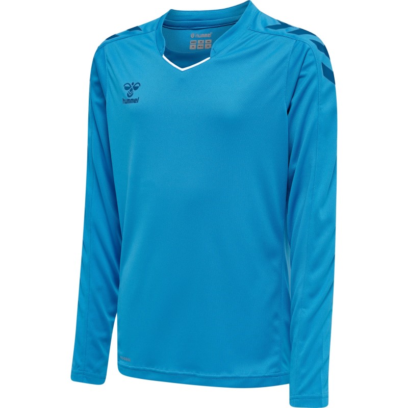 hmlCORE XK POLY JERSEY L/S KIDS / Interlock-Stoff